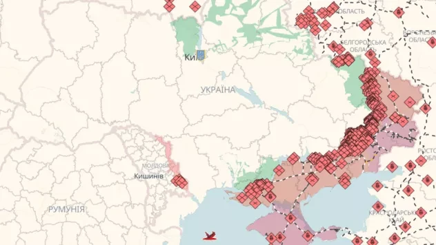 Онлайн-карта бойових дій в Україні: де точаться бої на 06.10.2026